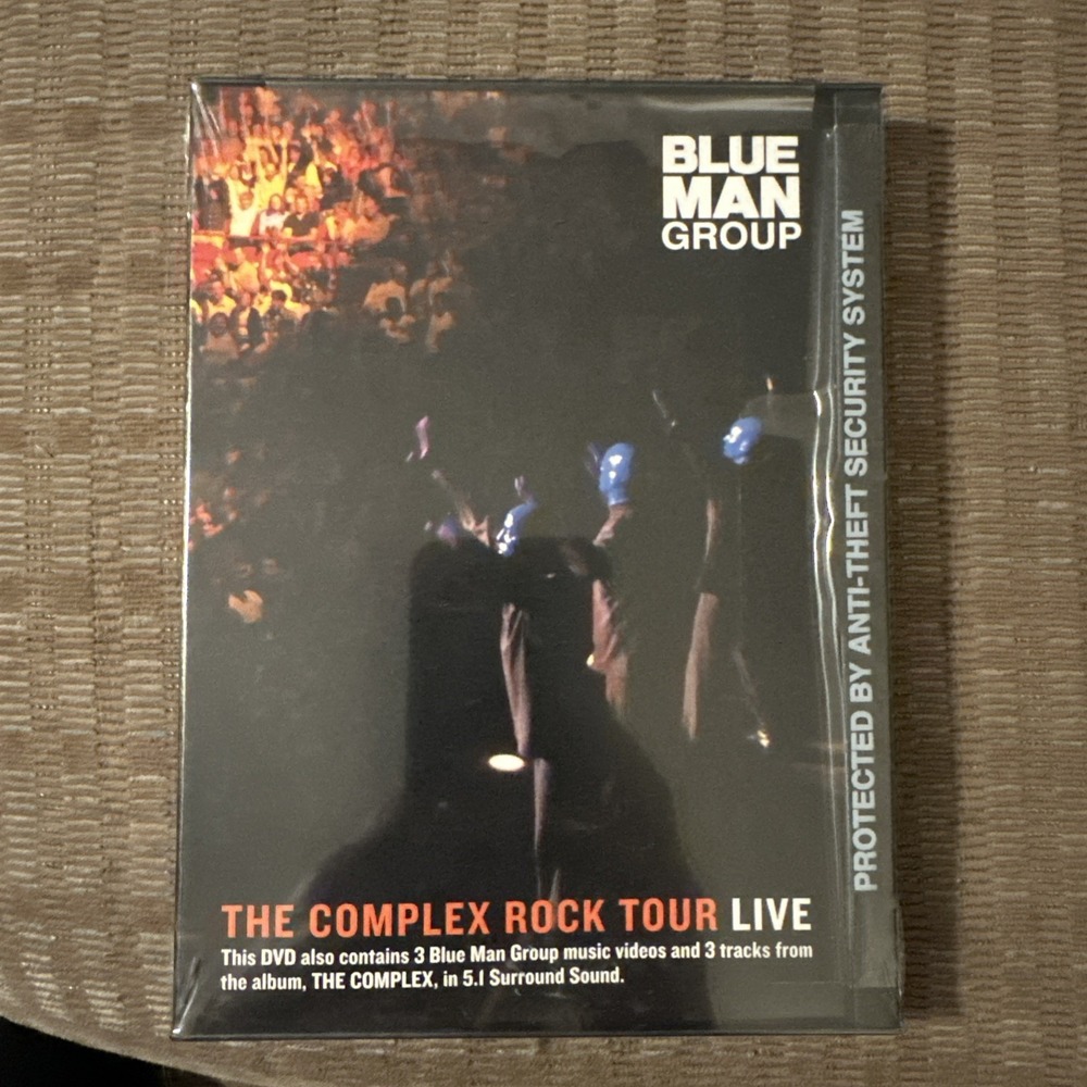 Blue Man Group: the Complex Rock Tour Live (DVD, 2003) H158